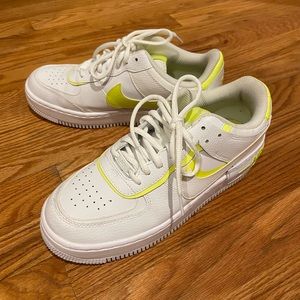 Neon yellow **RARE** nike air forces
